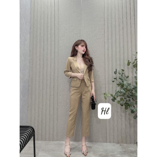 Set vest một cúc