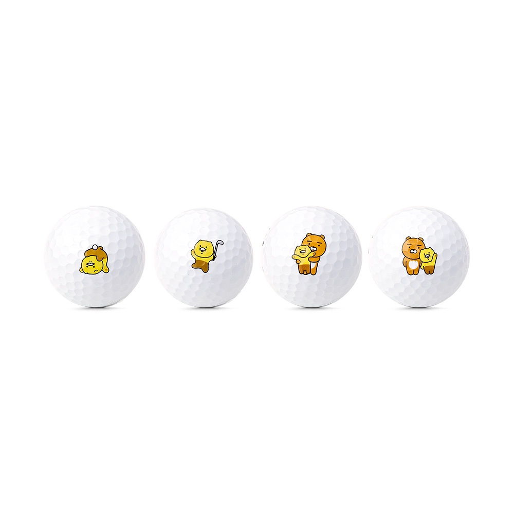 [Kakao Friends] Banh Chơi Golf R3 Chunshik Gift Edition (6 Viên)