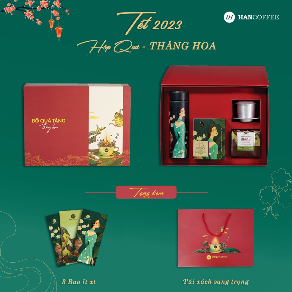 Hộp Quà Tặng THĂNG HOA HANCOFFEE 2023 (QUATH)