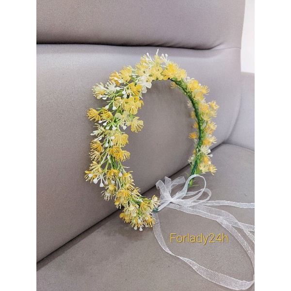 [Sale sale sale Vòng hoa đội đầu chụp kỉ yếu loại 1 [không lấy hình của shop]