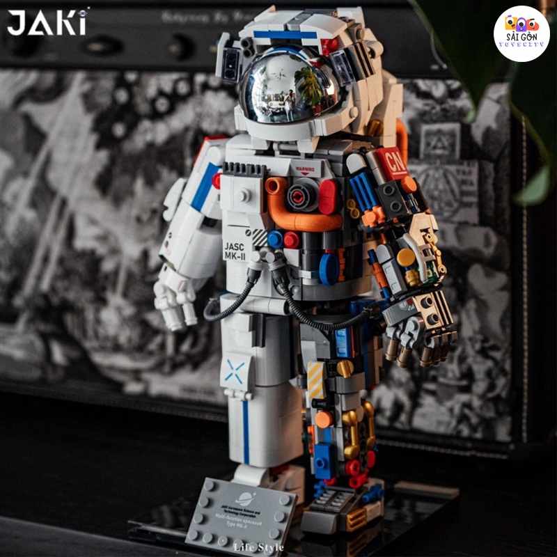 Đồ Chơi Lắp Ráp Mô hình Trưng Bày Phi Hành Gia Dawn Astronaut JAKI 9106 Với 800 Mảnh Chi Tiết