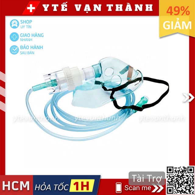 Mặt Nạ Xông Khí Dung Mũi Họng Greetmed | Hoặc Mask Khí Dung Thương Hiệu Tương Đương -VT0197