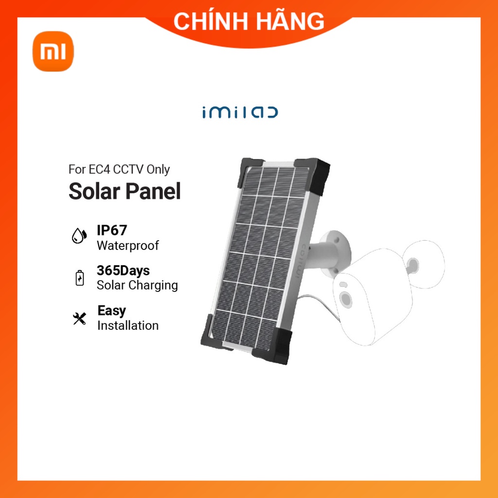 Tấm năng lượng mặt trời cho camera tích điện IMILAB IPC031
