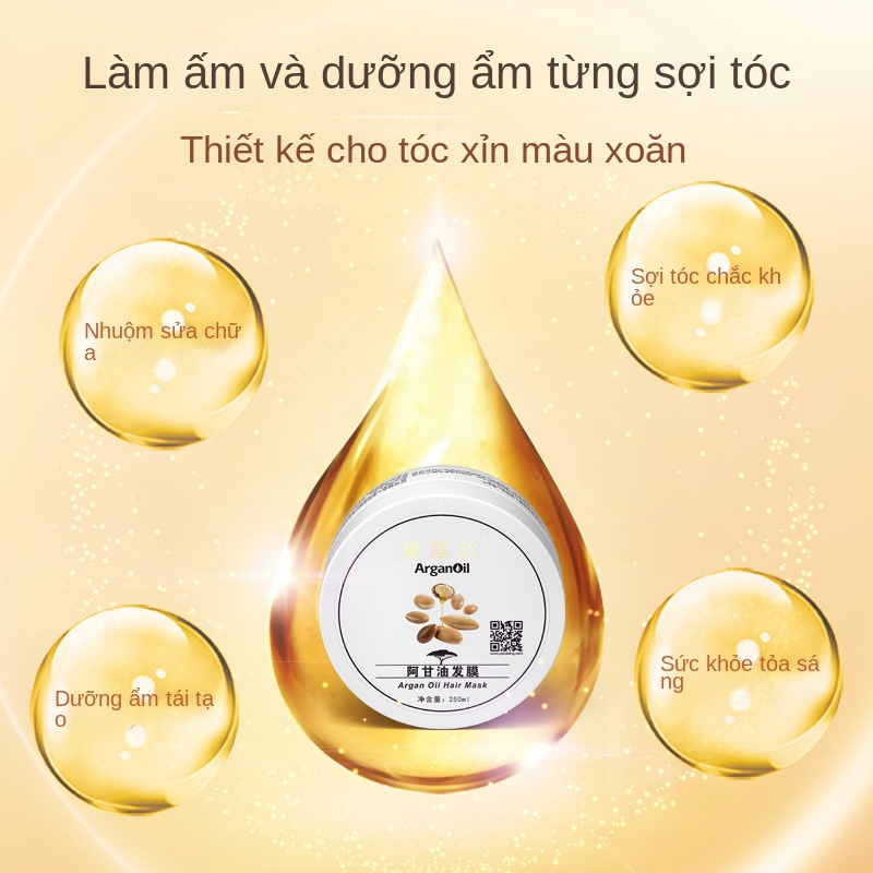 Mặt Nạ Ủ Tóc Glycerin Nuôi Dưỡng Sâu Cải Thiện Tình Trạng Khô Tóc Hư Tổn Và Làm Mượt Tóc 250g