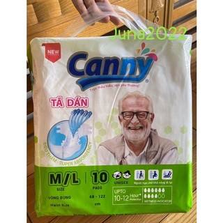 Combo 7 gói tả dán người lớn Canny 10 miếng/gói