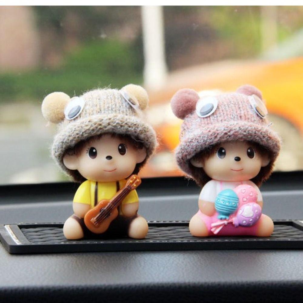 Phụ Kiện Khuếch Tán Nước Hoa Gắn Lỗ Thông Gió Xe Hơi Kiểu Hoạt Hình Xinh Xắn