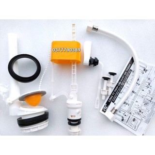combo bộ xả + bộ cấp bồn cầu