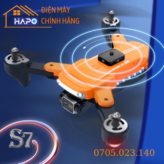 Flycam mini S7 GPS Camera kép Ultra HD 8K Định vị GPS, Máy bay điều khiển từ xa Cảm Biến Tránh Va Chạm
