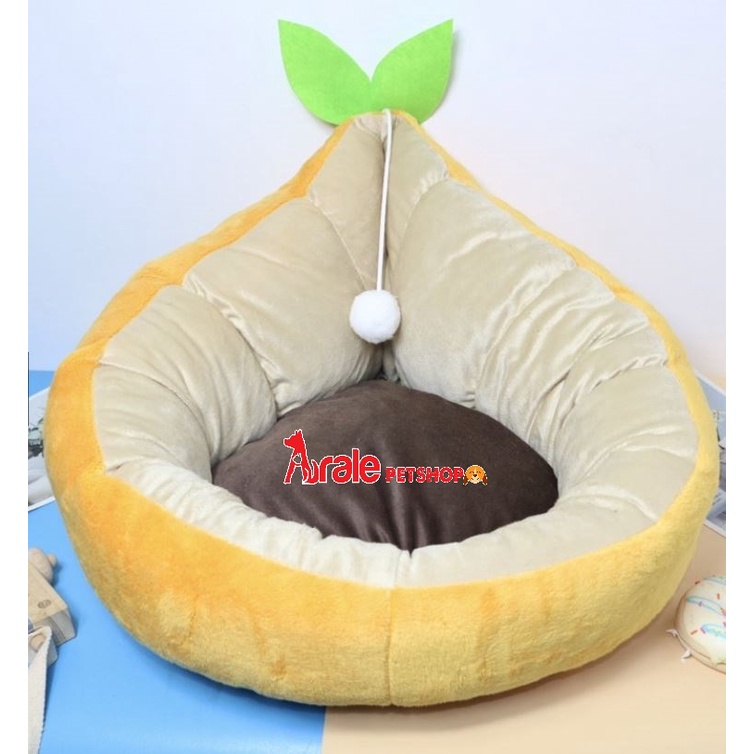 Nệm ngủ cho chó mèo - Nệm hình trái bơ êm ái, dễ thương, cute
