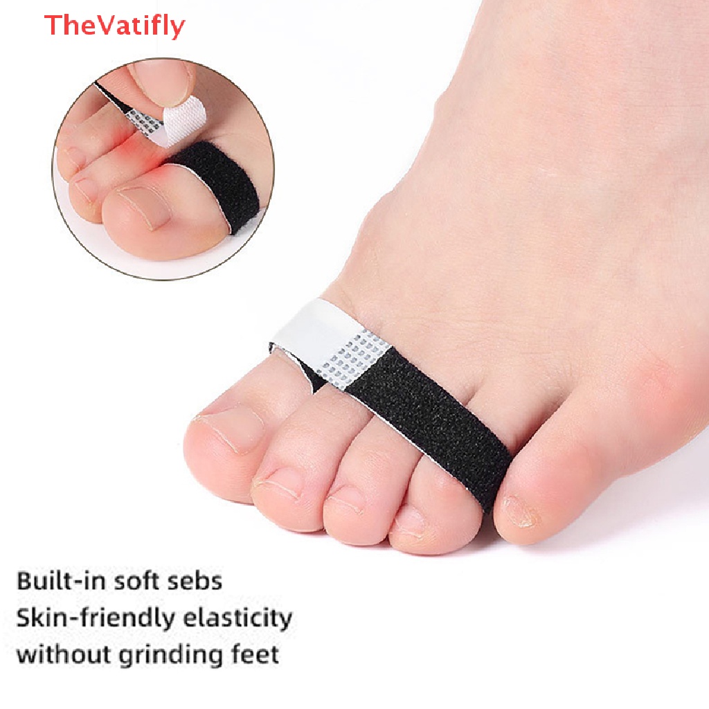 [TheVatifly] 1PC Toe Straightener Broken Toe Corrector Wraps s Hammer Splint Brace HOT