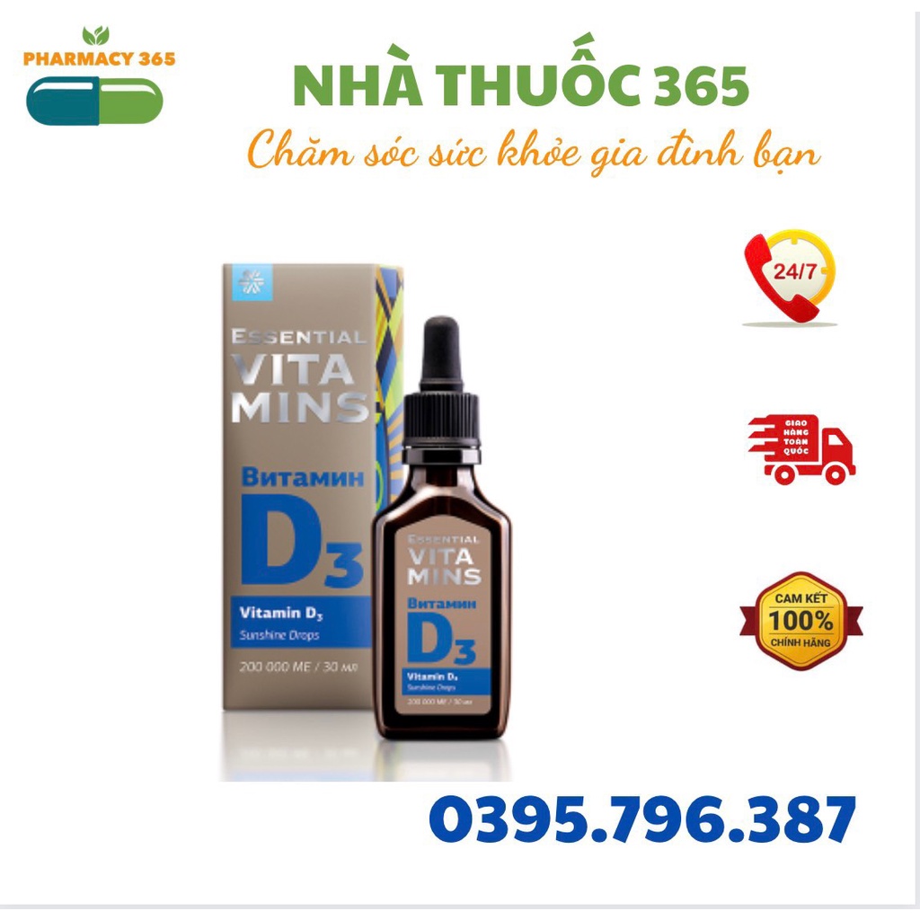 Vitamin D3 - Siberian Wellness - Tăng chiều cao, khớp xương mềm dẻo, xương chắc khỏe