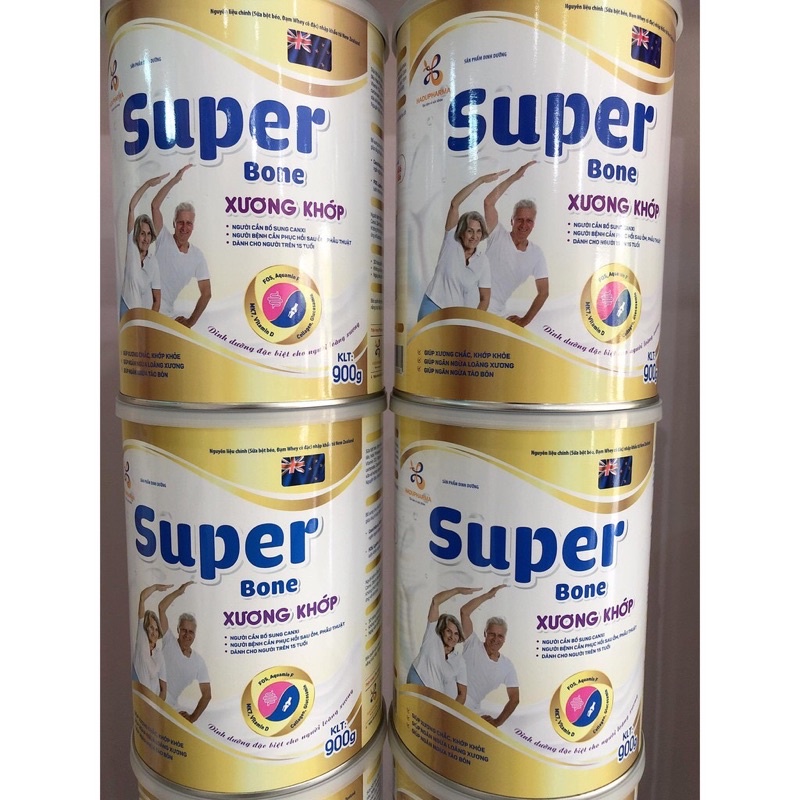 Sữa Super Bone Xương Khớp dành cho người từ 15 tuổi lớn 900g