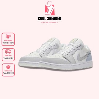 Giày 𝗝𝗼𝗿𝗱𝗮𝗻 𝗣𝗮𝗿𝗶𝘀 cổ thấp nam nữ - giày thể thao sneaker 𝗝𝗼𝗿𝗱𝗮𝗻 𝗣𝗮𝗿𝗶𝘀 thấp cổ màu xám xanh fullbox