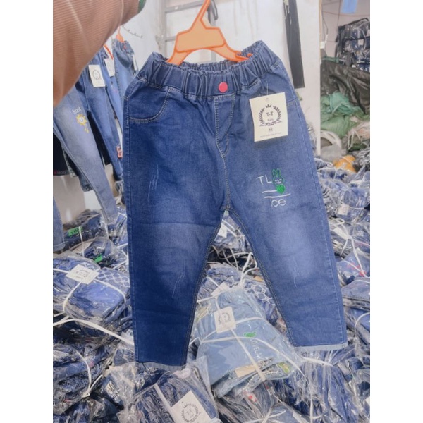 Quần bò jeans nữ size đại 25-55kg - ảnh sản phẩm 3