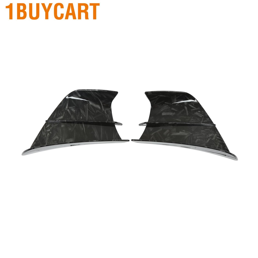1buycart Motorcycle Side Spoiler Front Fairing Aerodynamic Winglets Wings for NINJA400 NINJA250 Z900 Z1000