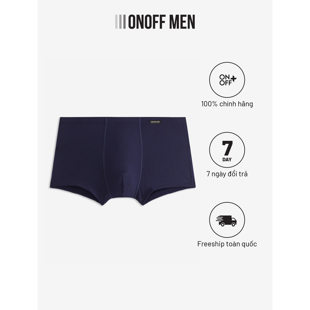 Quần lót nam dáng boxer chất liệu Cotton Mỹ - ONOFF H17BB19177