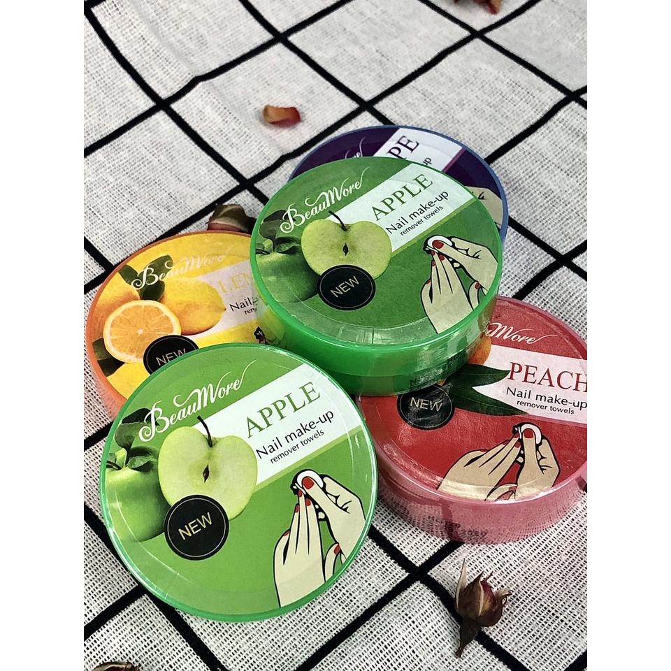 Giấy lau móng tay Beaumore