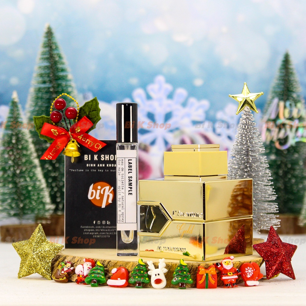 Bi K Shop - Nước hoa nữ L'aventure Gold Al Haramain [Mẫu thử]