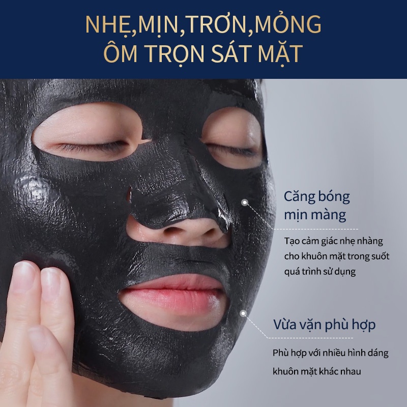 MASK FAMILY Mặt nạ chống lão hóa dưỡng ẩm làm sáng da hiệu quả chăm sóc da mặt 30ml 5 miếng