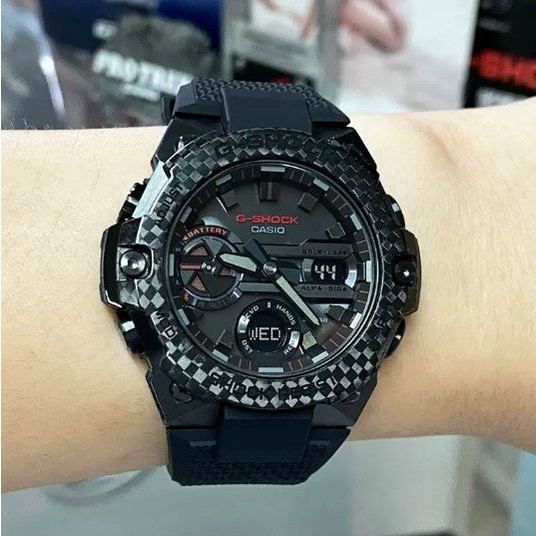 Đồng hồ nam G-shock GST-B400 OneTime vỏ thép dây cao su