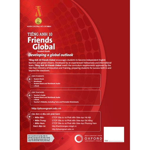 Sách học sinh - Tiếng Anh lớp 10 Friends Global (Bộ Chân trời sáng tạo)