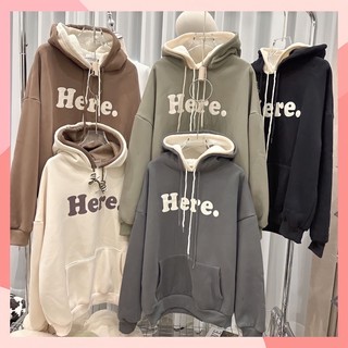 Áo hoodies nỉ dày dặn hình chữ