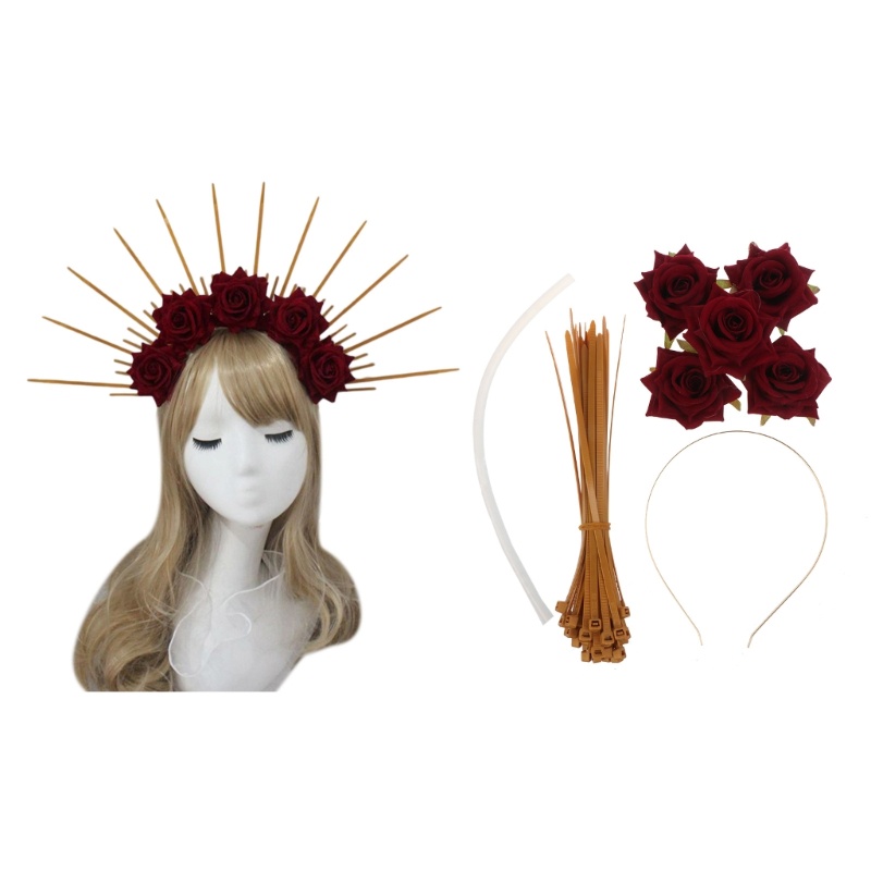 Băng Đô Cài Tóc Hình Vương Miện Phong Cách Lolita