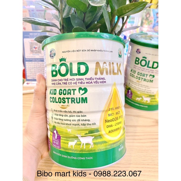 BOLD MILK PEDIA GOAT số 1,2 - sữa dê