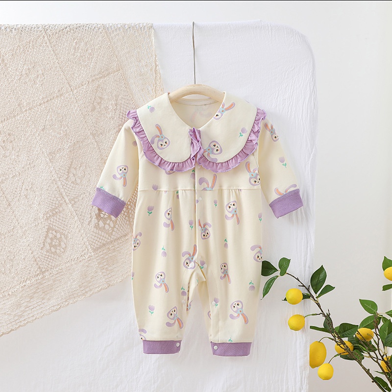 Romper Cho Em Bé Dễ Thương Bông Mềm Onesie AKKU