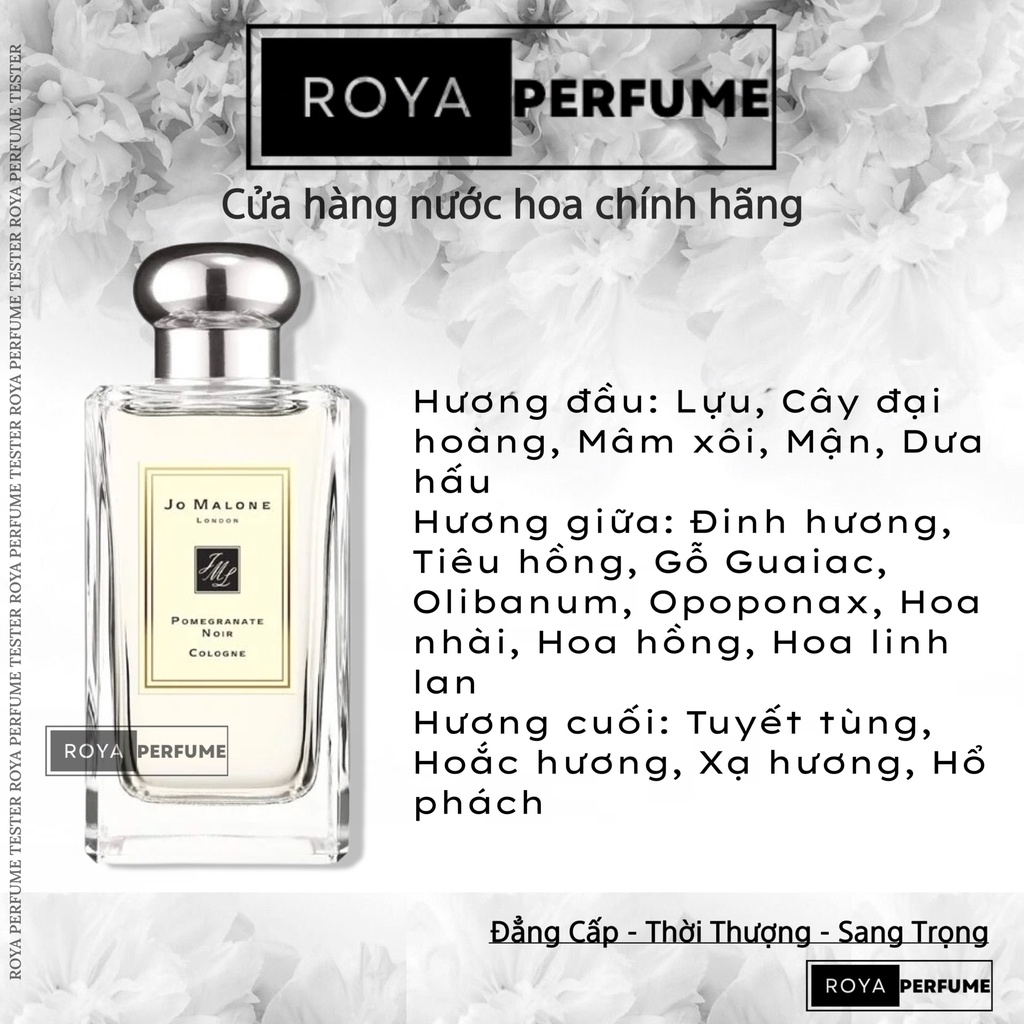 -𝑹𝑶𝑱𝑨- Nước hoa Jo Malone Pomegranate Noir  -𝑹𝑶𝑱𝑨-