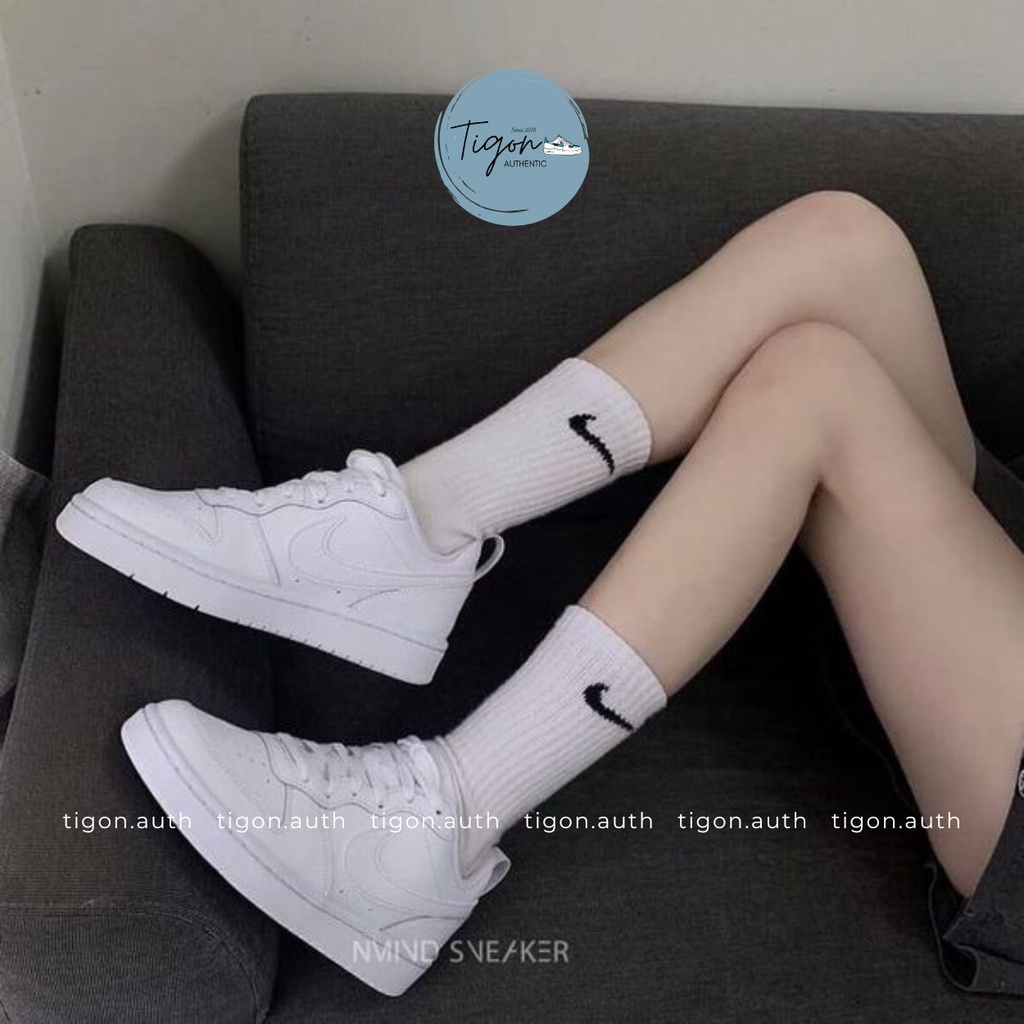 Giày thể thao Nike Court Borough Low, Giày sneaker thể thao chính hãng DV5456-106 [100% AUTHENTI