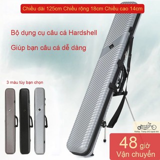 Đa chức năng công suất lớn Hardshell Rod túi siêu nhẹ không thấm nước 1.25 mét công cụ câu cá trường