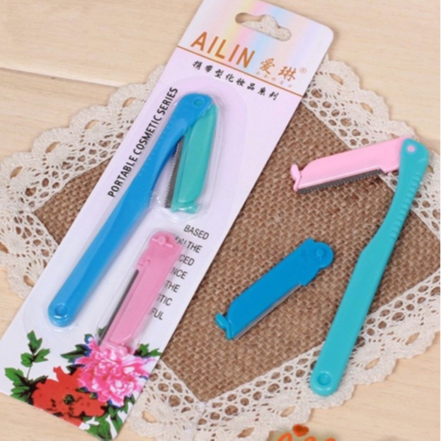 Dao Cạo Lông Mày Cạo Râu Cạo Lông Mặt Lông Nách Đa Năng 2 Lưỡi MILLANA SHOP A315