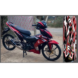 Tem lửa xe winner v1 màu đỏ