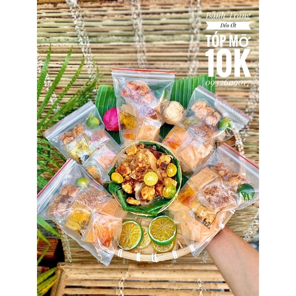 Bánh tráng dẻo ớt tóp mỡ Mạnh Hùng