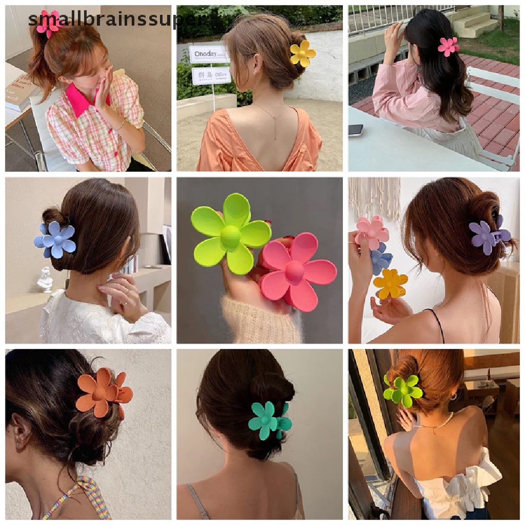 Kẹp Tóc Càng Cua Hình Bông Hoa Nhỏ Xinh Xắn Cho Nữ