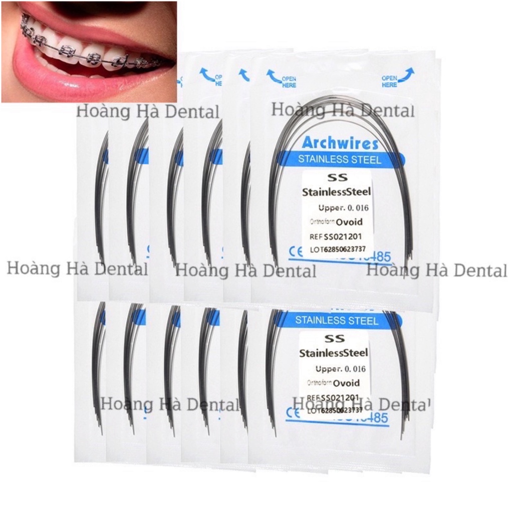 Dây ss chỉnh nha Dây cung ss niềng răng -LC01