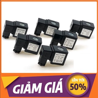 Cuộn coil 220v- 24v -12v - 380v cho van điện từ trục 13mm hàng tốt