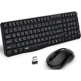 Bộ Bàn Phím Chuột Không Dây Rapoo X1800S Hàng Chính Hãng, Bảo Hành 24 Tháng