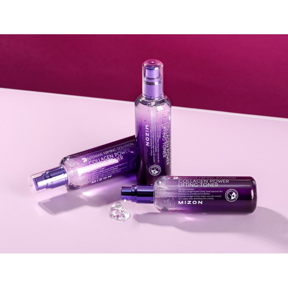 MIZON Nước hoa hồng nâng cơ Collagen 120ml