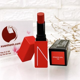 Son Nars Power Matte Lipstick lì mịn, lâu trôi, chuẩn màu, #132 Dragon Girl - mini