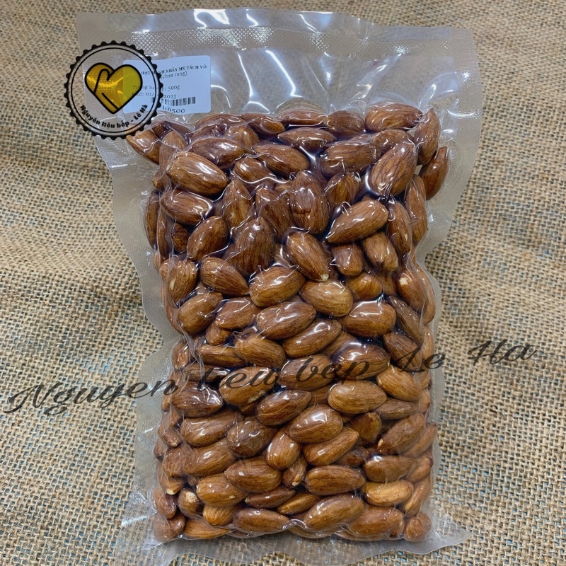 Hạnh nhân Úc loại 1- nguyên liệu làm kẹo nougat, sữa hạt