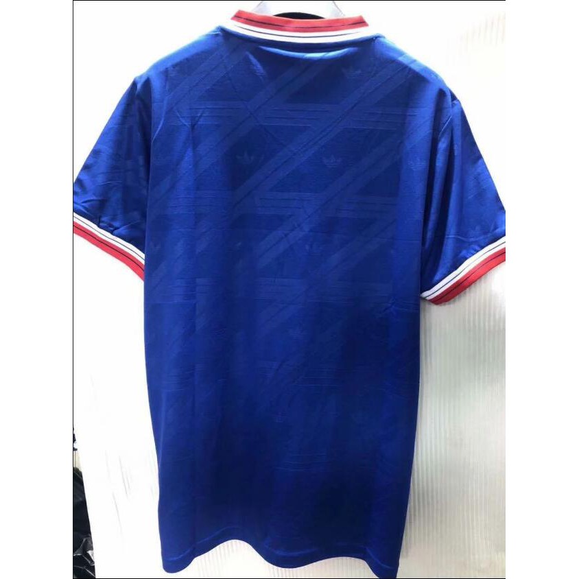 Áo Bóng Đá Đội Tuyển Manchester 1986 1988 Phong Cách Retro