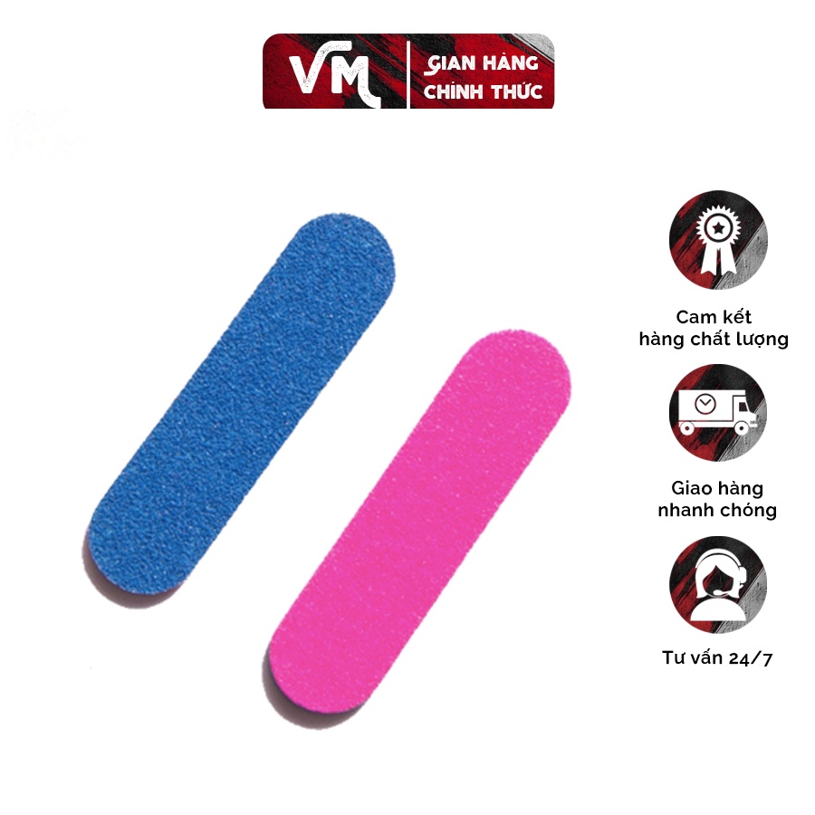 Dũa Móng Tay Dũa Móng Tay Mini Dũa Móng Tay Bỏ Túi Dũa Giấy Vỉ Nhựa Cao Cấp Giũa Bóng - Gọn Móng Tay VM.11