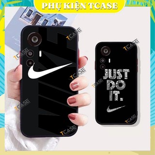 Ốp lưng Xiaomi 12T, 12T Pro, 12 5G, 12 Pro  in hình Ni_ce Just Do it   - ốp lưng nhám chống sốc có gù bảo vệ camera