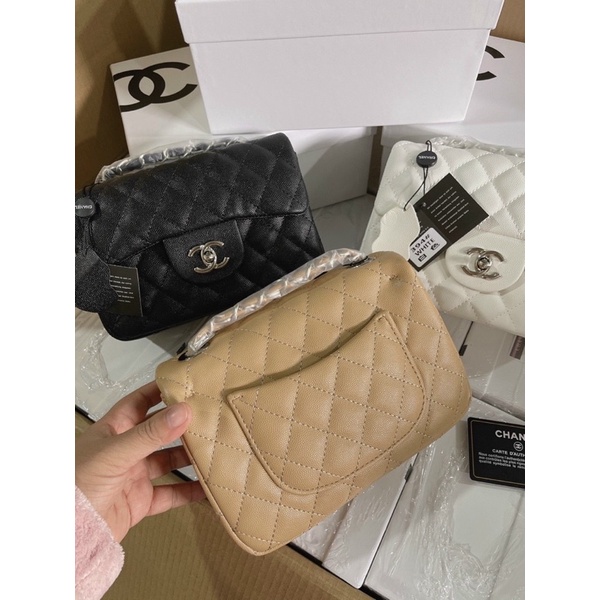 Túi xách cnl classic da hạt full box ảnh thật + video