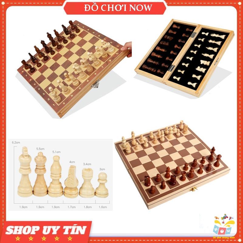 Cờ vua nam châm cao cấp, Cờ vua gỗ mịn đẹp