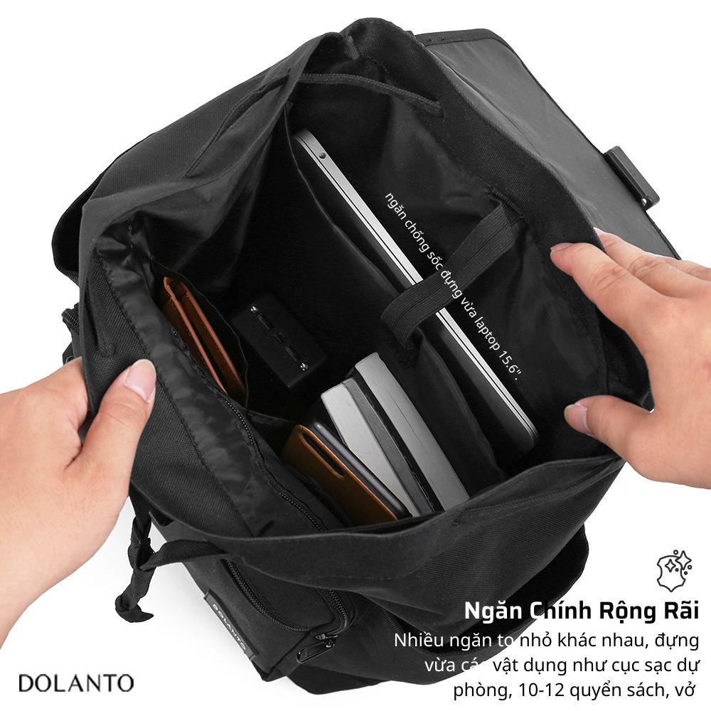 Balo DOLANTO BRAND® Compact Backpack