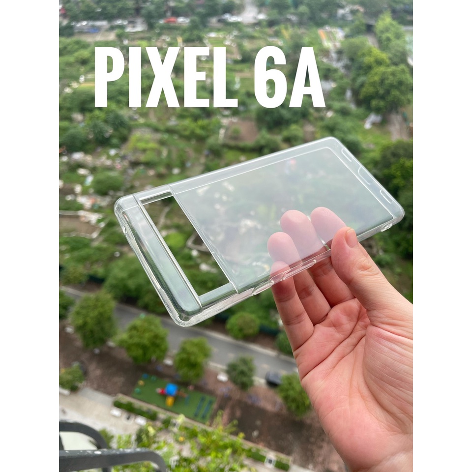 Ốp lưng Silicon Gor cho Google Pixel 6A trong suốt