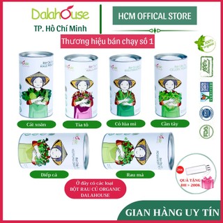 Bột Rau Củ Nguyên Chất Sấy Lạnh Dalahouse (6 loại rau củ) -  Bột rau củ Organic